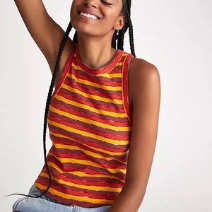 Ribbed Racer Tank